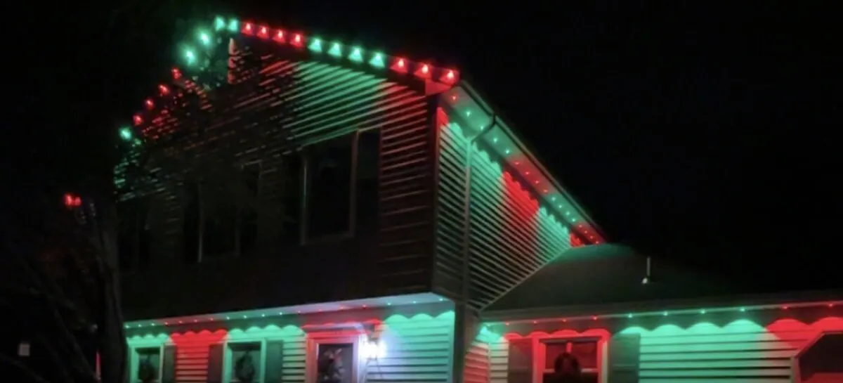 Christmas Light Installation in New Jersey